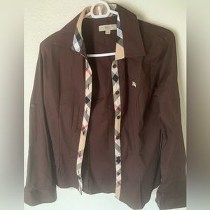 Burberry Women’s Professional Button Down Shirt (Size S)